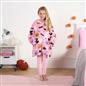 OHS Kids Hoodie Blanket Halloween Prints Sherpa Lined Wearable Throw