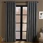 Teddy Fleece Eyelet Curtains Thermal Pair Ready Made Soft Thick Fabric Ring Top