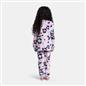 OHS Print Pyjama Set Pull Over Soft Fleece Kids Winter Loungewear Nightwear