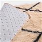 OHS Diamond Check Rug Non Slip Fluffy Soft Luxury Floor Carpet Hallway Runner