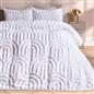 OHS Tufted Arches Coverless Duvet & Pillowcase 7.5 Tog Bedding Set