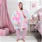 Hoodie Blanket Fluffy Long Fibre Sherpa Fleece Kids Oversized Sweatshirt Throw