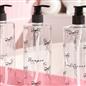 OHS Bows Pump Dispenser Bottles 3 Pack Refillable Shampoo Conditioner Containers