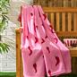 OHS Chilli Print Throw Soft Blanket Polar Fleece Lightweight Bedspread