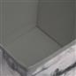 Marble Storage Cubes 2/4 Pack Folding Boxes Shoe Toy Tidy Set Space Saving Box