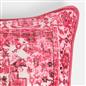 OHS Vintage Print Cushion Covers Matte Velvet Super Soft Square Pillowcases