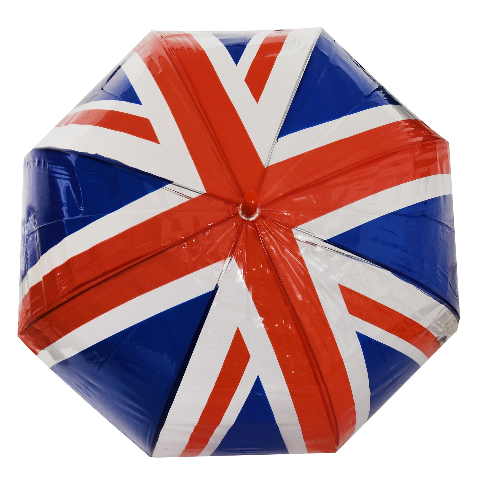 Large Dome Umbrella Ladies Clear See Through Transparent Walking Rain