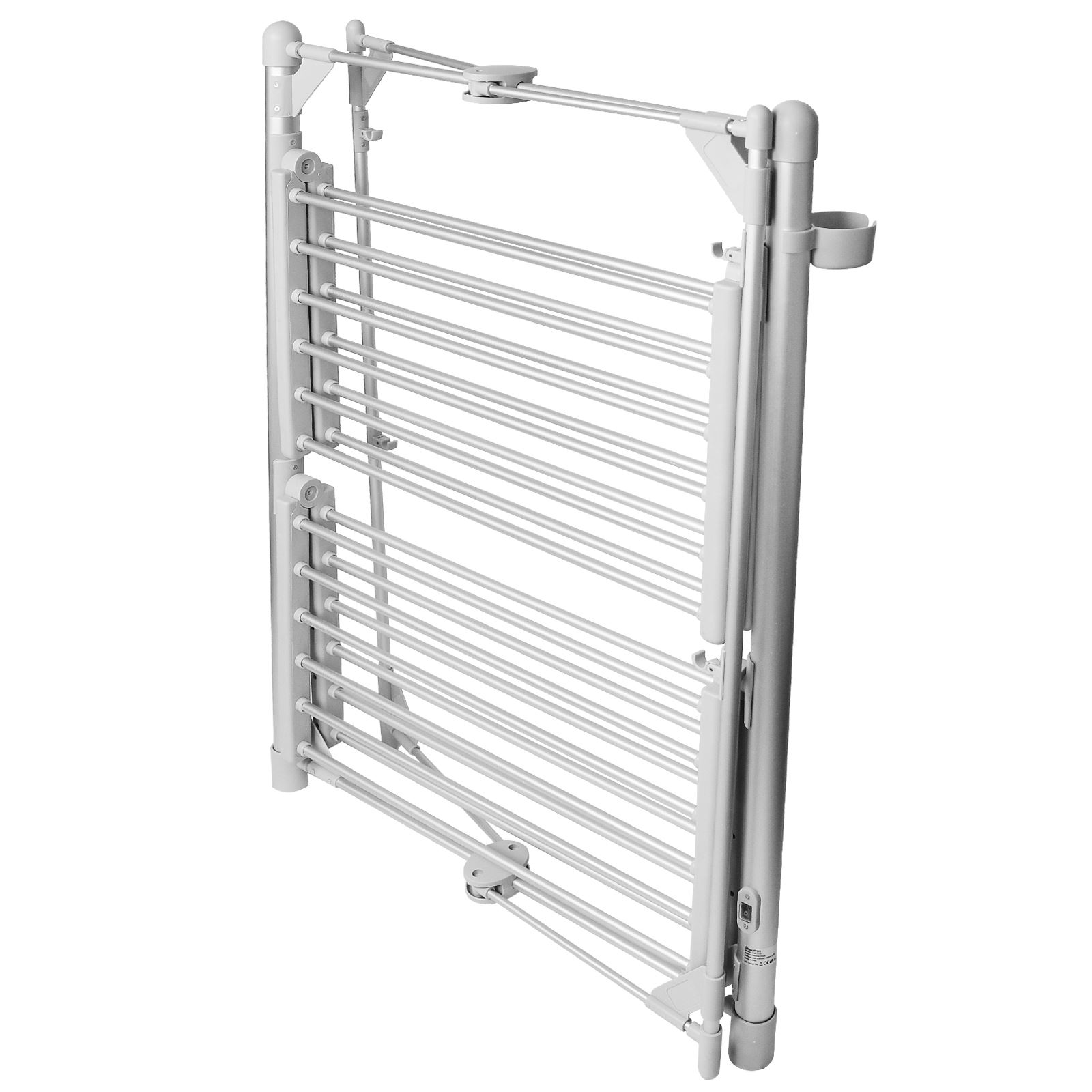 Folding Laundry Clothes Drying Rack Airer Radiator Cover Storage Line