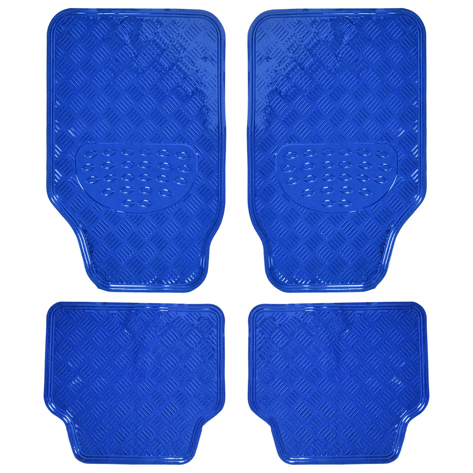 Heavy Duty Universal Car Floor Mat Set Non Slip Grip Rubber Carpet
