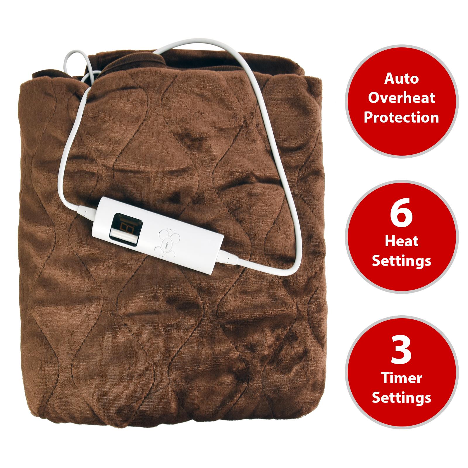 Luxury Soft Electric Heated Throw Blanket Comfortable Auto Luxury Soft Electric Heated Throw Blanket Comfortable Auto