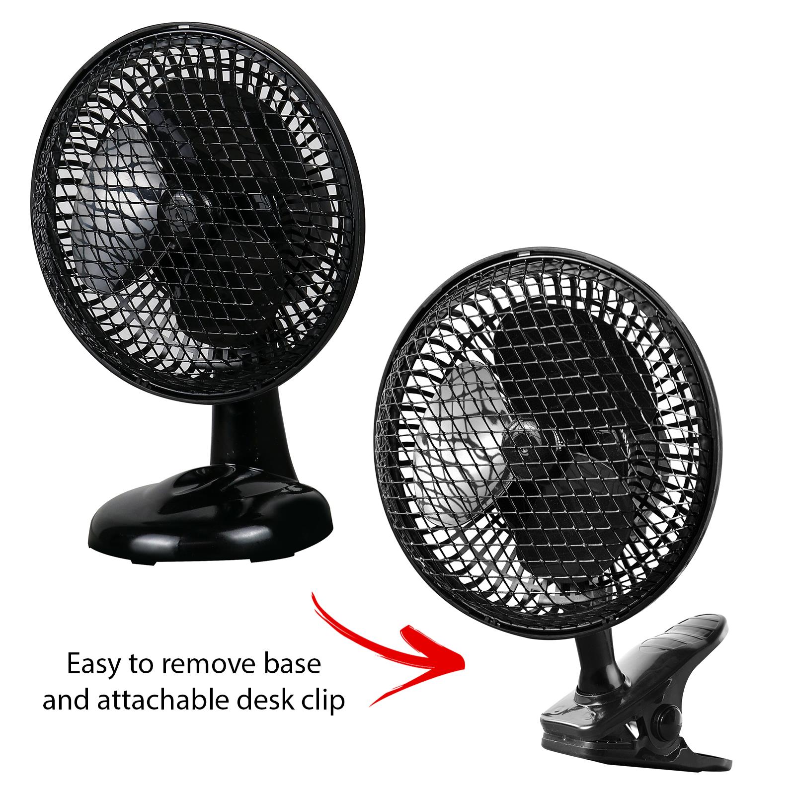 PEDESTAL COOLING FAN DESK FANS OSCILLATING STAND STANDING HOME OFFICE 3