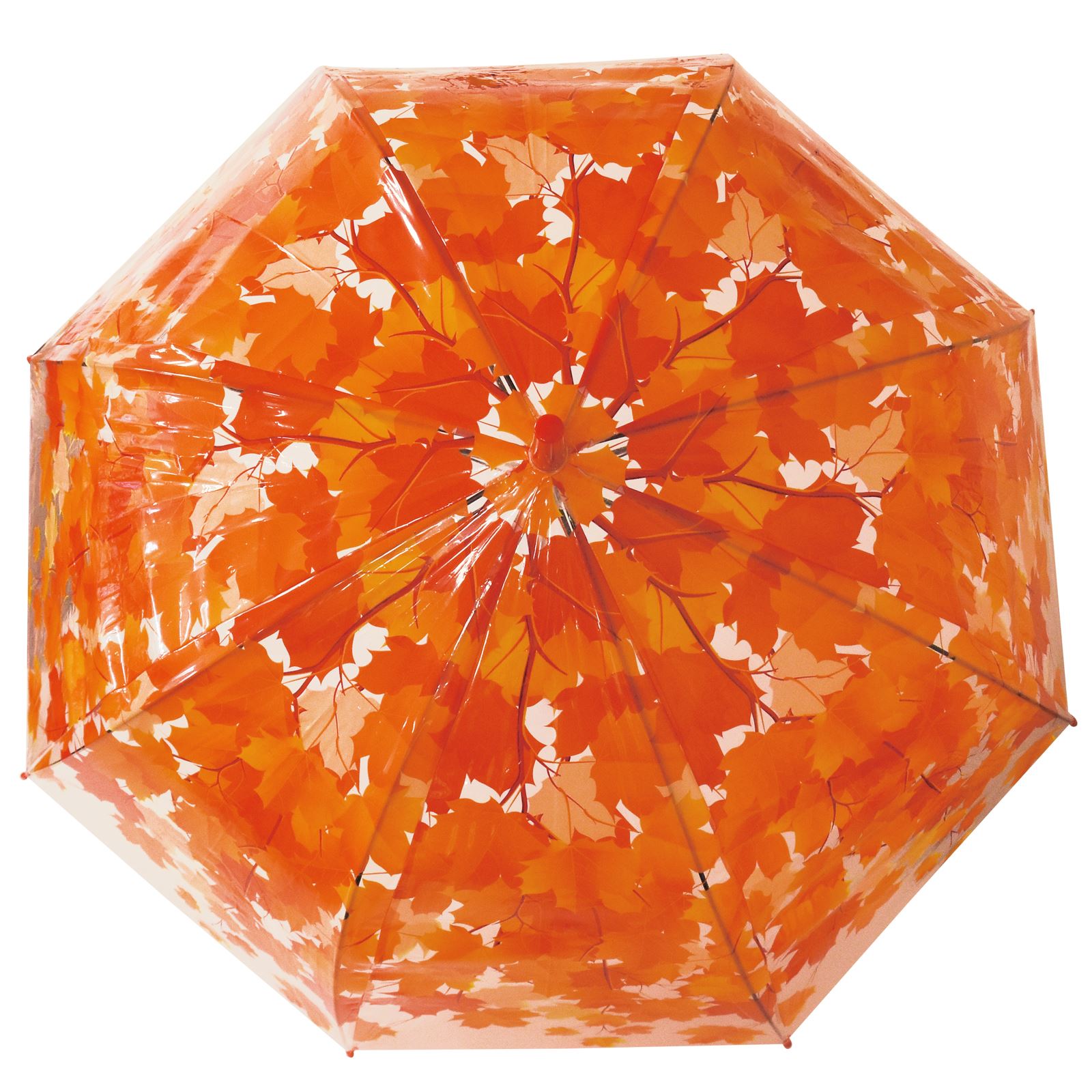 Clear See Through Dome Umbrella Windproof Strong Lightweight