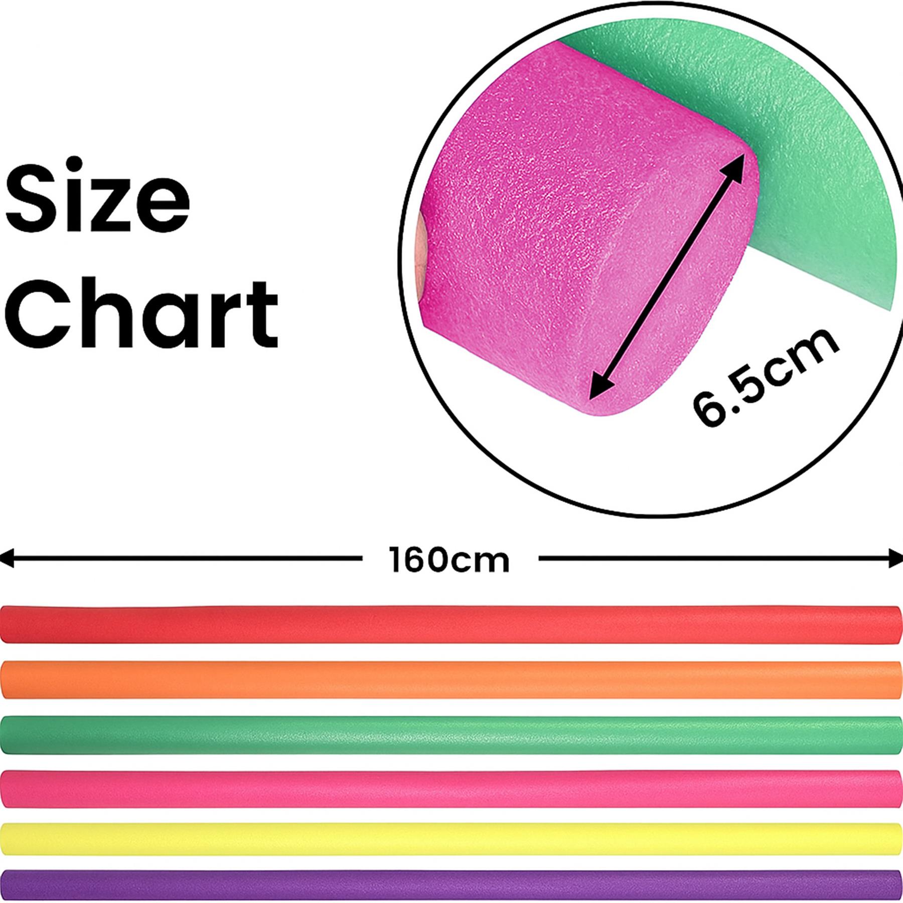 Flexible Swimming Pool Noodle Float Aid Woggle Swim Kids Water Beach Fun Gift - Picture 60 of 112