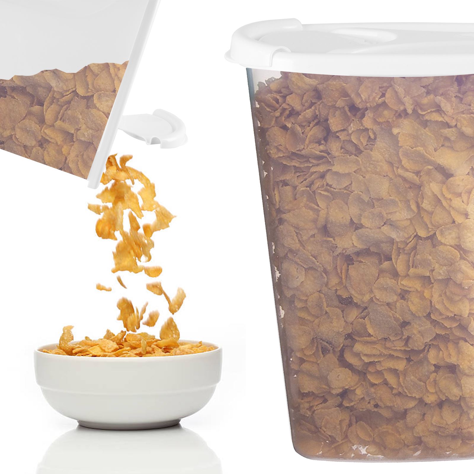 plastic cereal holders