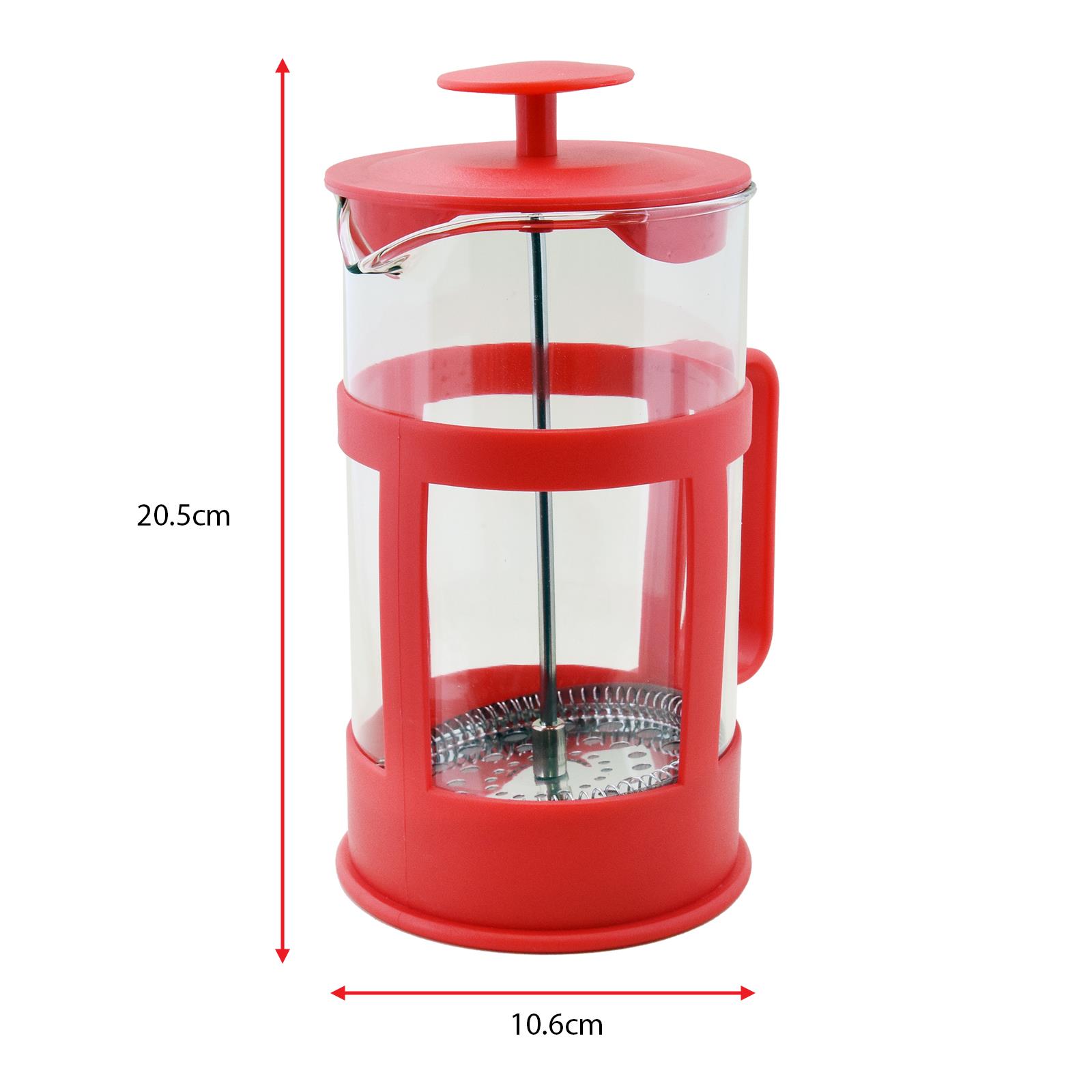 French Press Glass Cafetiere Coffee Tea Plunger Jug Pot Ground Filter