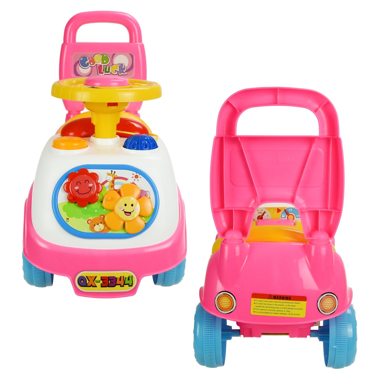 Ride On and Push Along Buggy Car Baby &amp; Toddler Learning