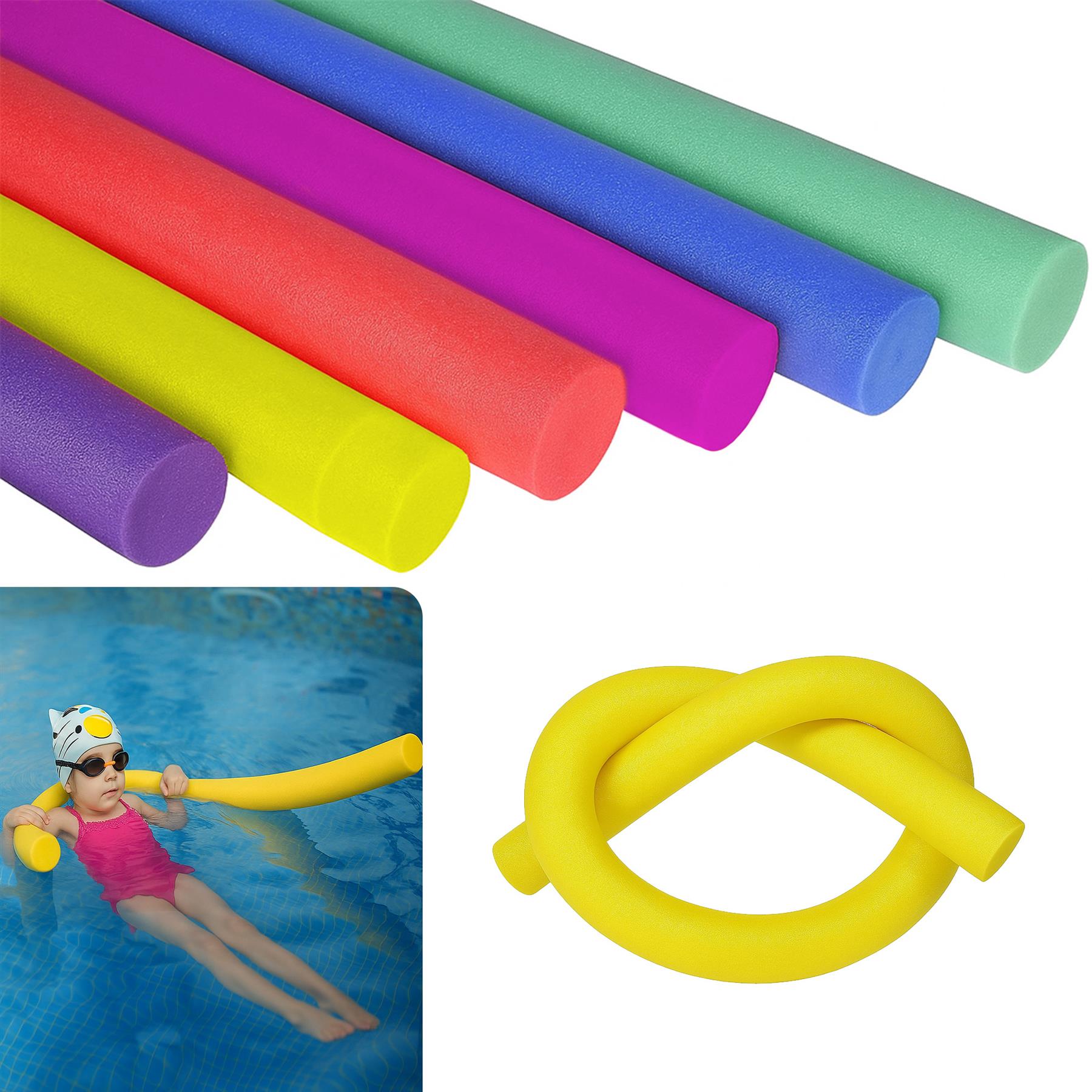 Flexible Swimming Pool Noodle Float Aid Woggle Swim Kids Water Beach Fun Gift - Picture 96 of 112