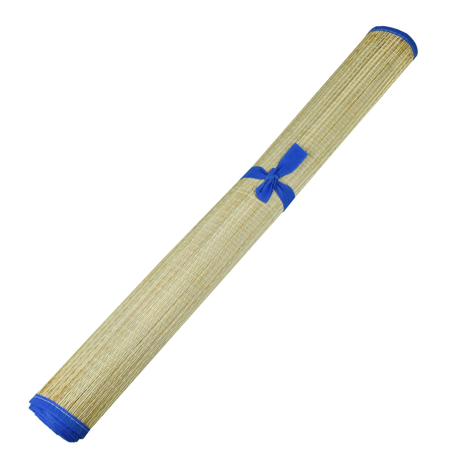 Straw Beach Mat Roll Up Carry Mat Travel Picnic Holiday Camping