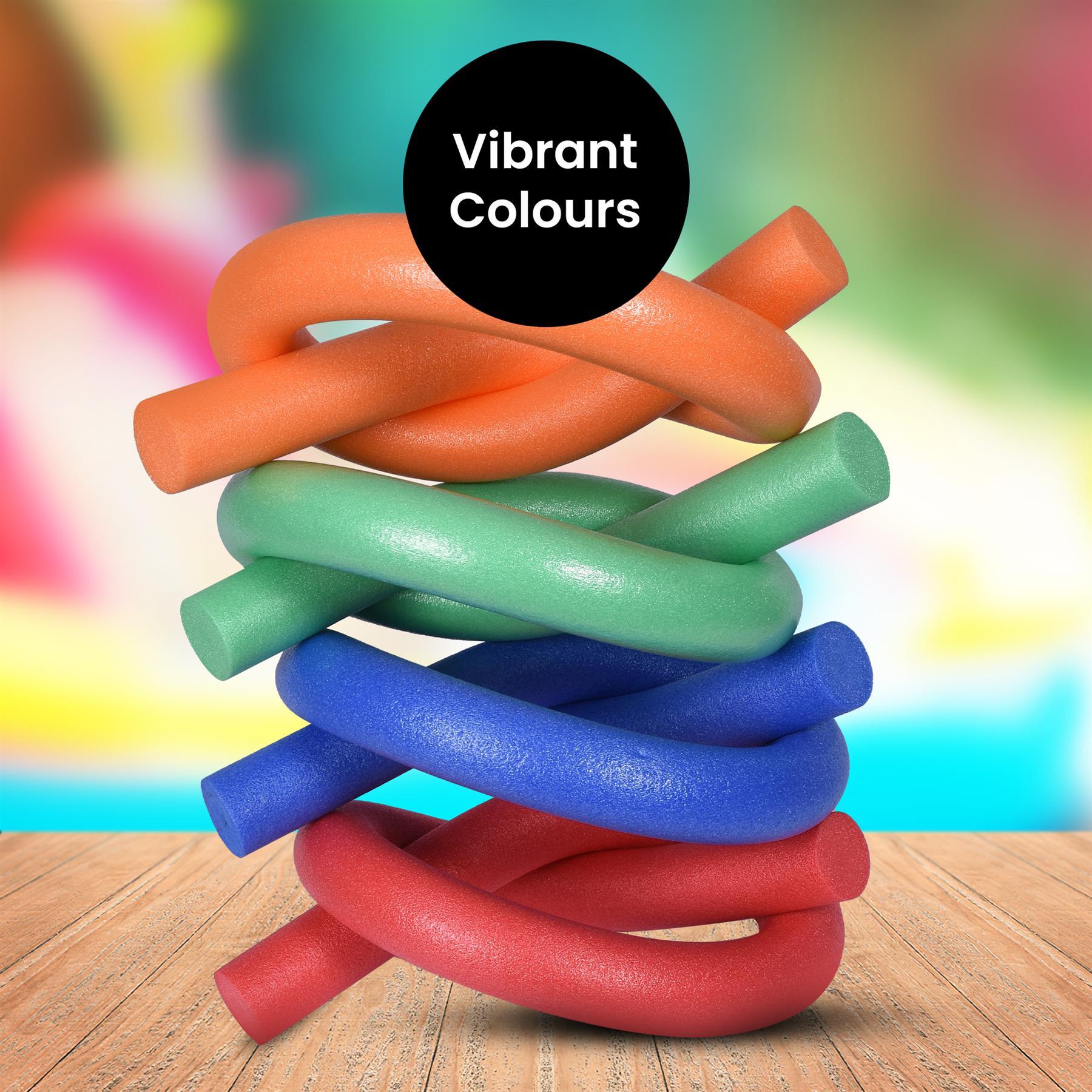 Flexible Swimming Pool Noodle Float Aid Woggle Swim Kids Water Beach Fun Gift - Picture 16 of 112