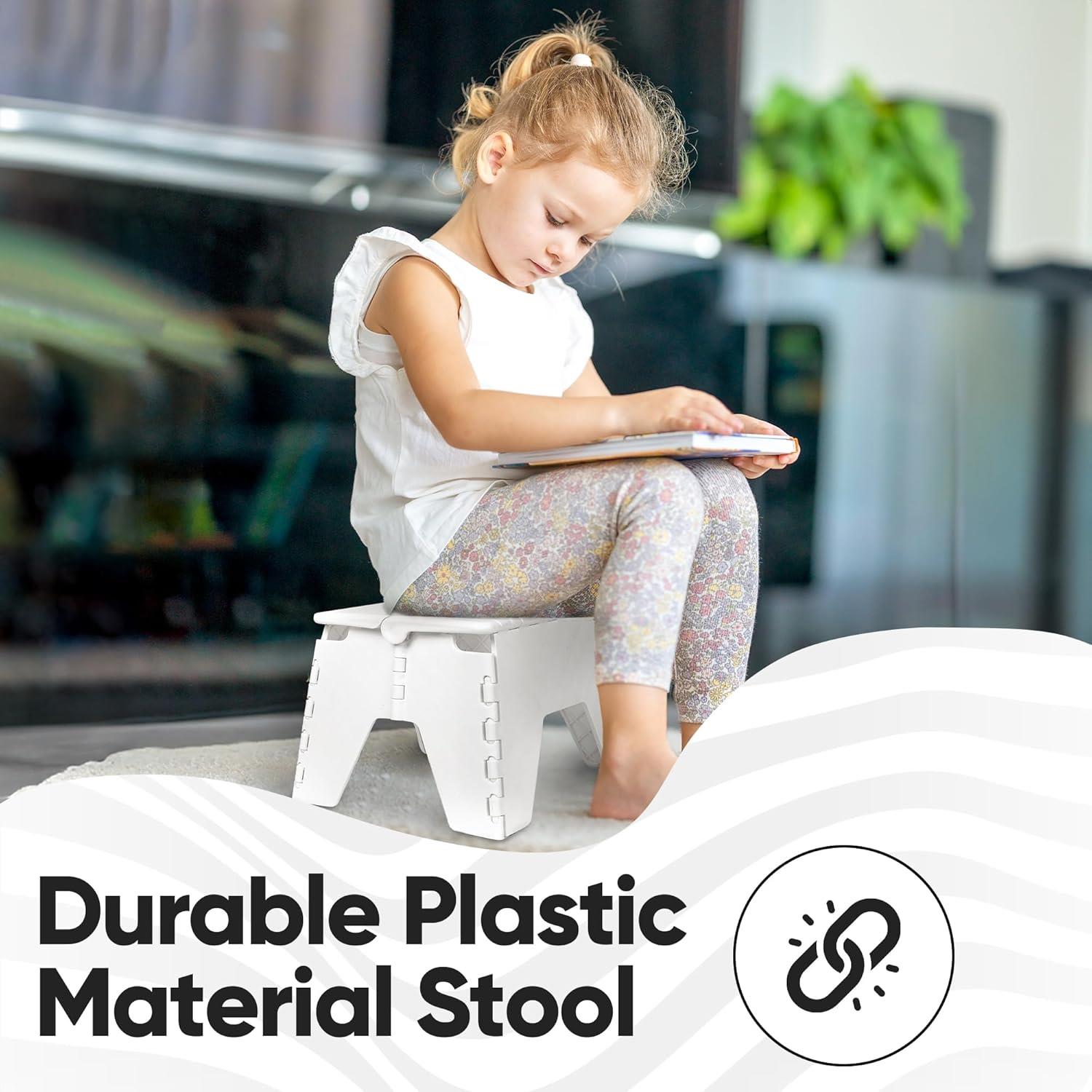 Heavy Duty 150kg Folding Step Stool Multi Purpose Non Slip Foldable Home Kitchen - Picture 11 of 15