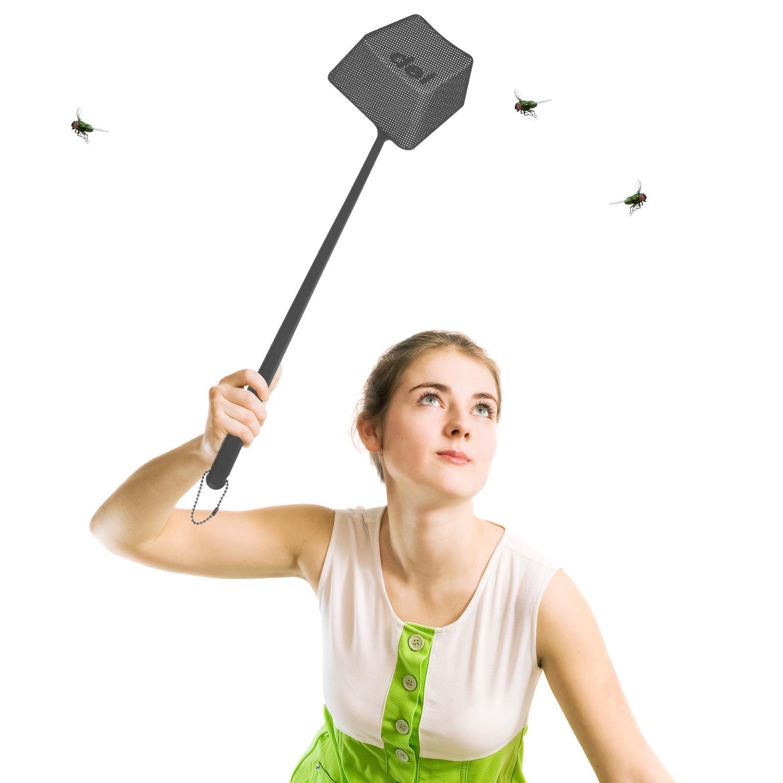 Novelty Large Plastic Fly Swatter Racket Bug Mosquito Insect Pest