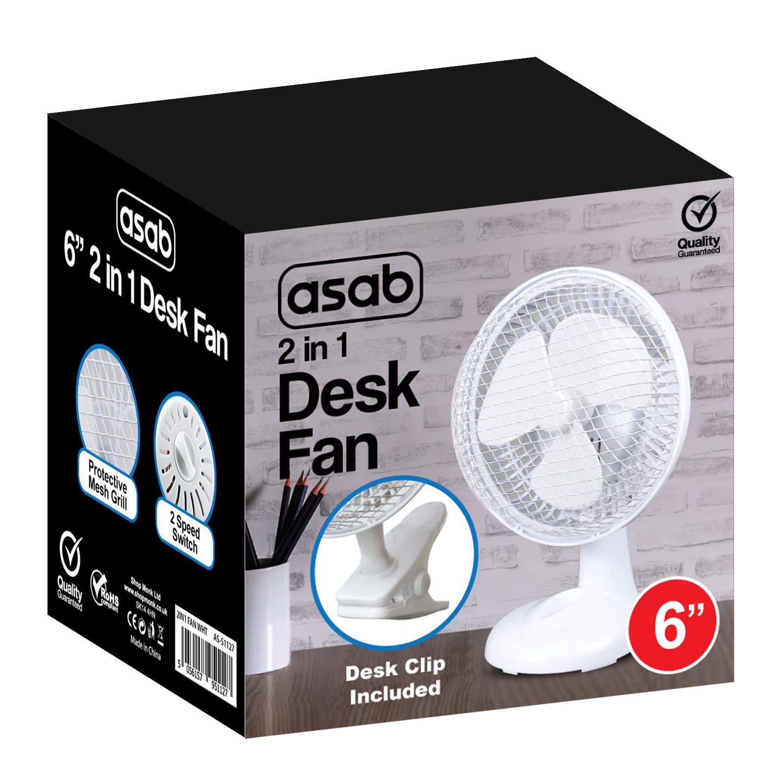 PEDESTAL COOLING FAN DESK FANS OSCILLATING STAND STANDING HOME OFFICE 3