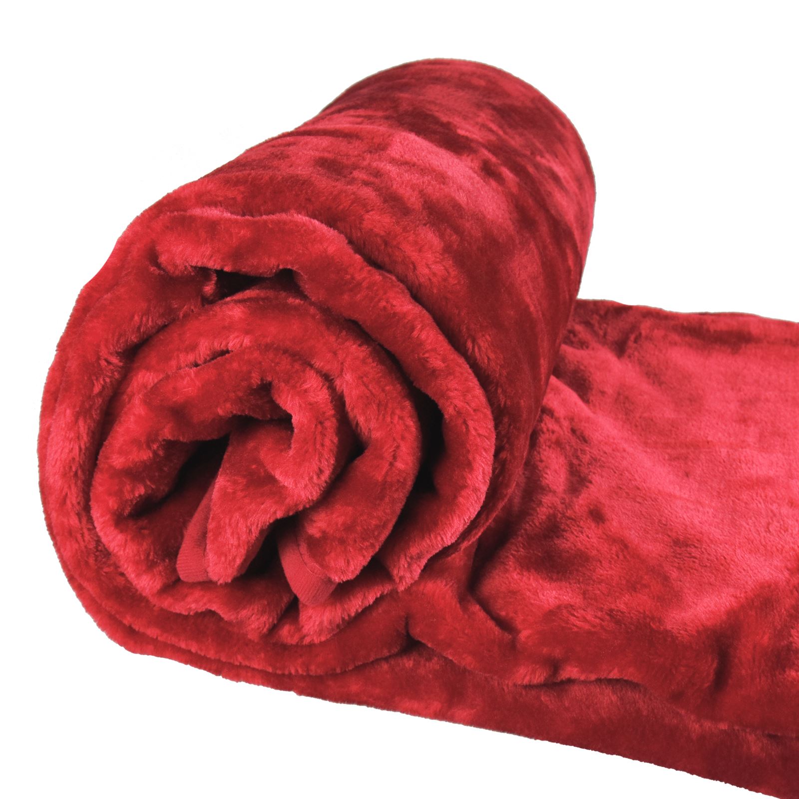 Large Throw Over Bed Sofa Warm Fleece Throw Blanket Soft Luxury 200 x 240cm - Picture 16 of 23