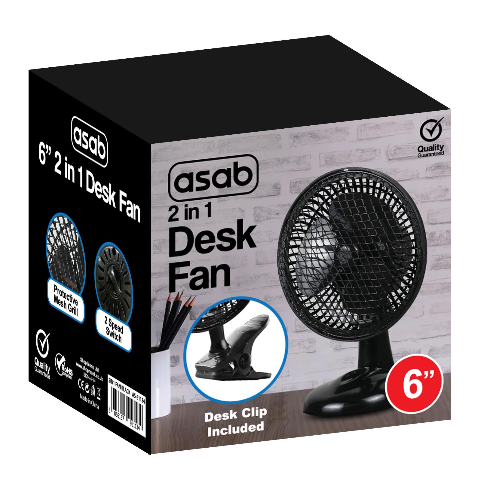 PEDESTAL COOLING FAN DESK FANS OSCILLATING STAND STANDING HOME OFFICE 3