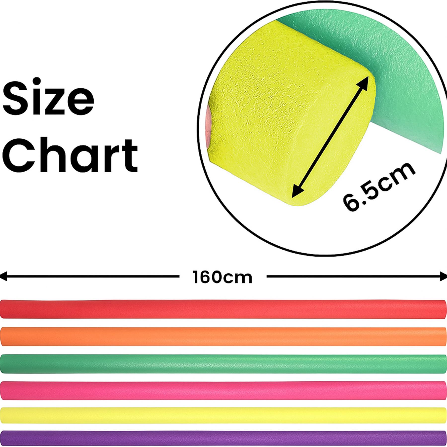 Flexible Swimming Pool Noodle Float Aid Woggle Swim Kids Water Beach Fun Gift - Picture 103 of 112