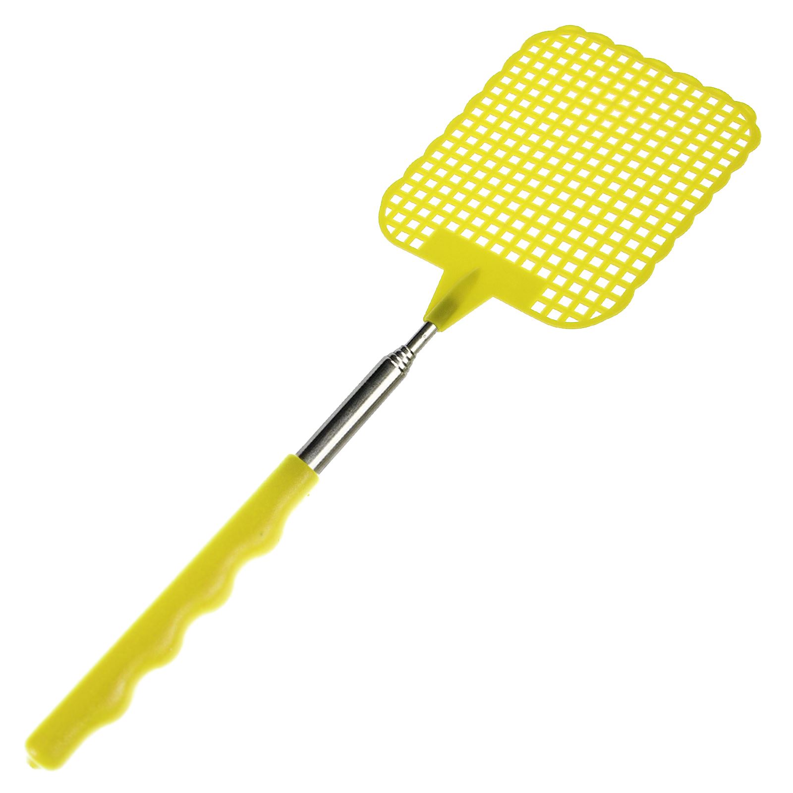Telescopic Fly Swatter 72cm Extendable Bug Mosquito Killer Ergonomic
