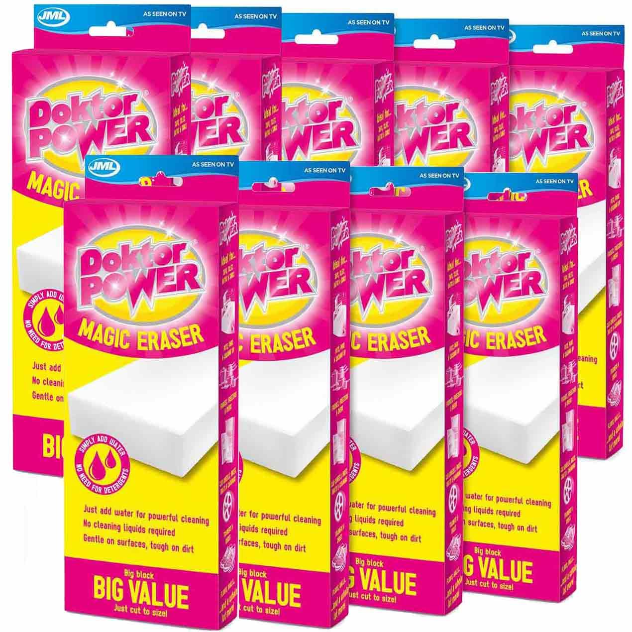 JML Doktor Power Magic Eraser Sponge Cleaning Block All Purpose Stain