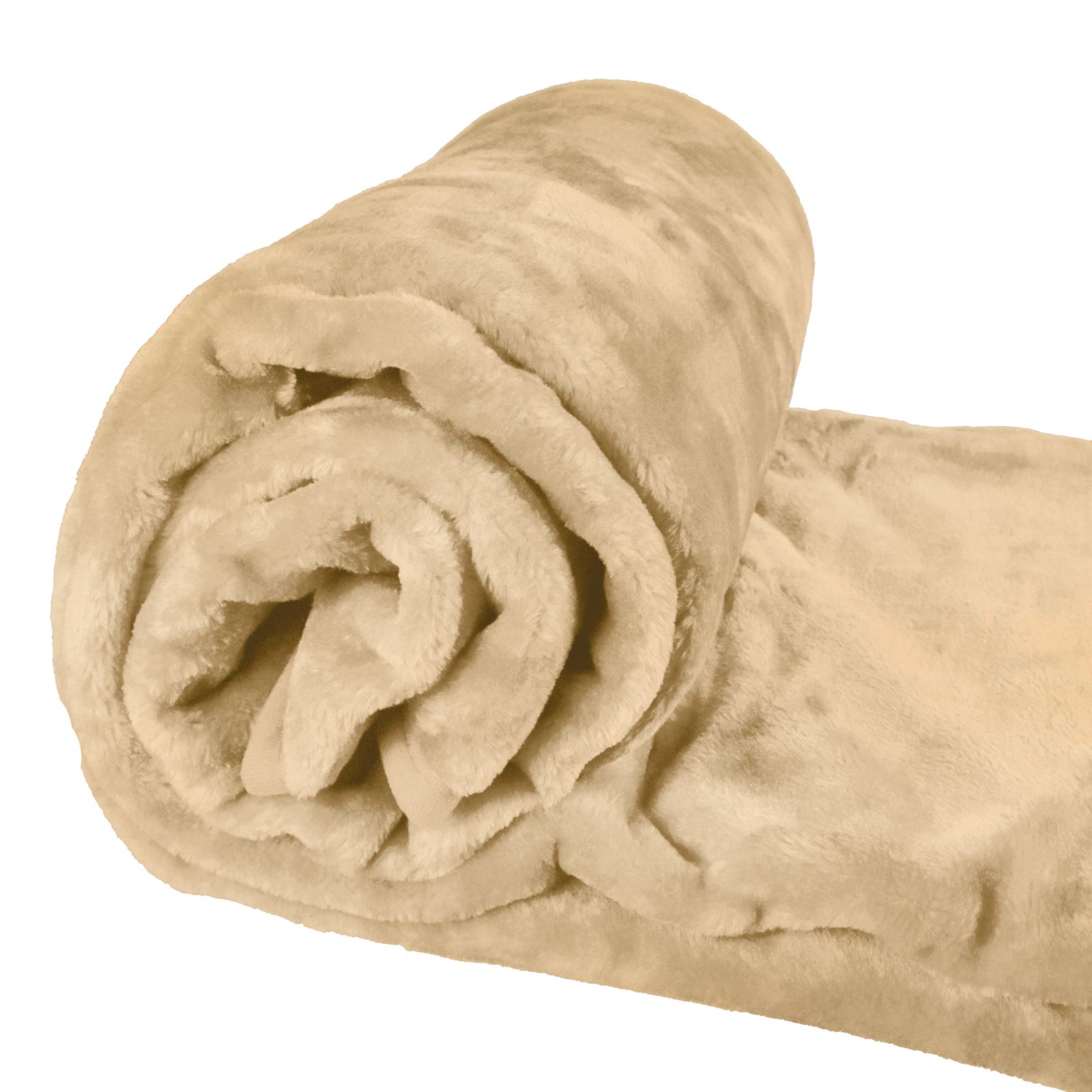 Large Throw Over Bed Sofa Warm Fleece Throw Blanket Soft Luxury 200 x 240cm - Picture 10 of 23