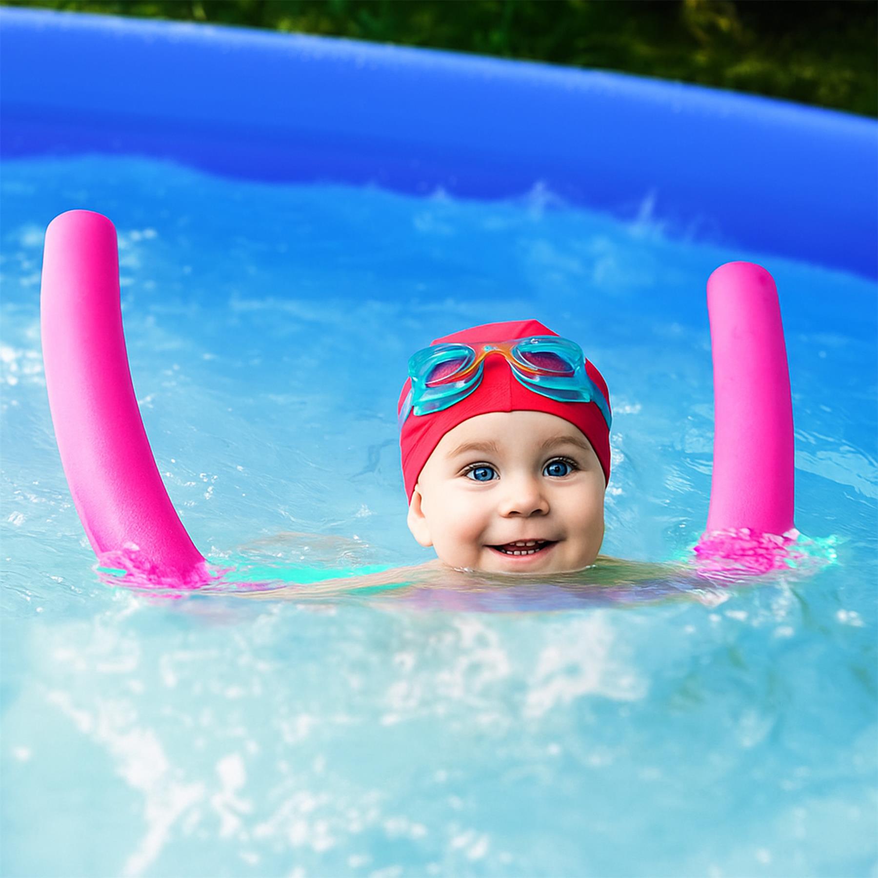 Flexible Swimming Pool Noodle Float Aid Woggle Swim Kids Water Beach Fun Gift - Picture 46 of 112