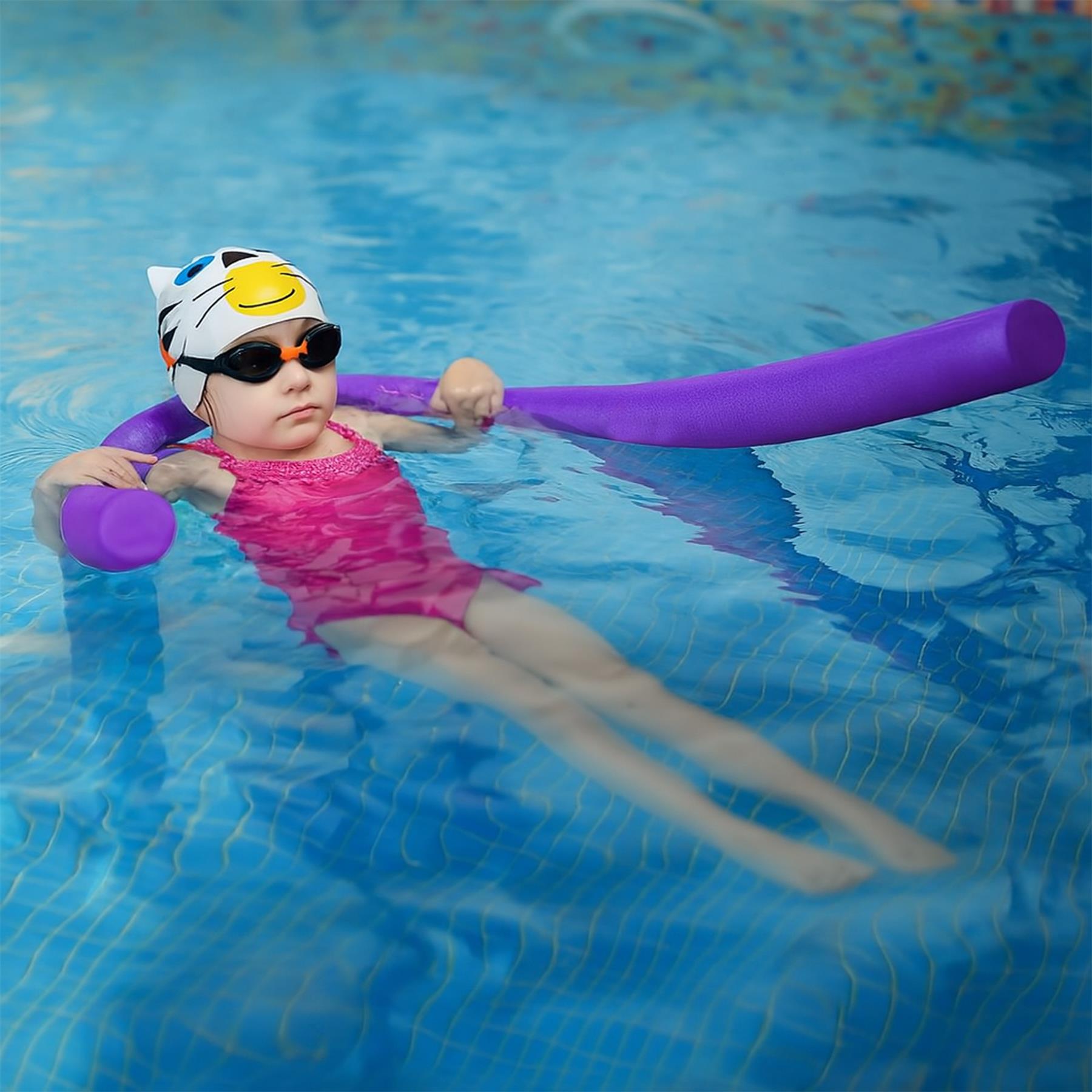 Flexible Swimming Pool Noodle Float Aid Woggle Swim Kids Water Beach Fun Gift - Picture 72 of 112