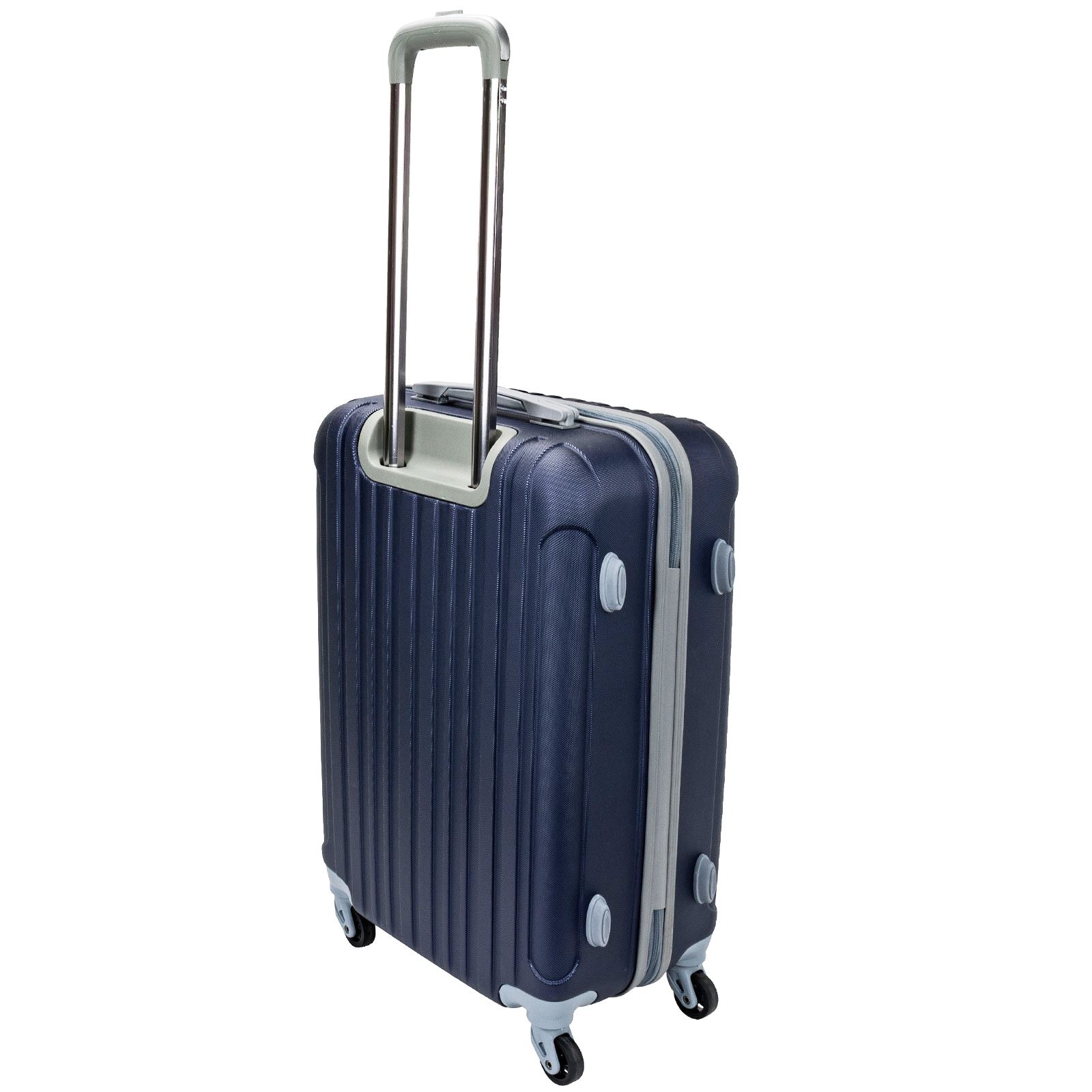 Luggage Set Hard Stipe Trolley Suitcase Spinner Wheels Cabin TSA