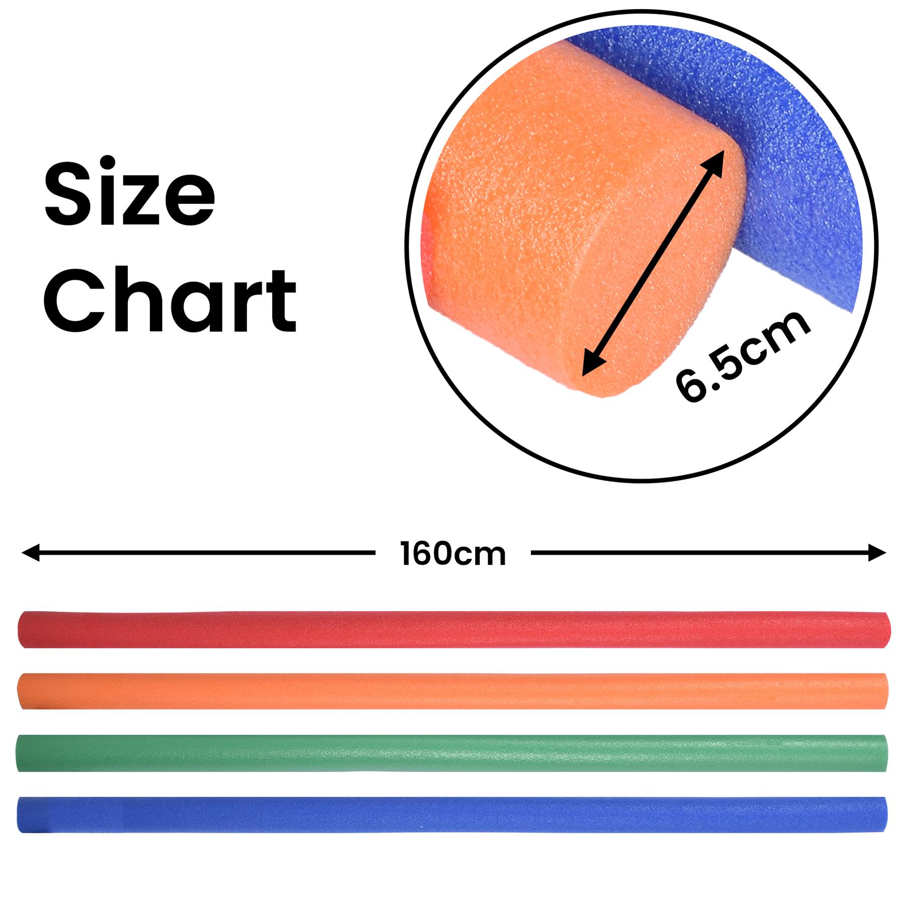 Flexible Swimming Pool Noodle Float Aid Woggle Swim Kids Water Beach Fun Gift - Picture 40 of 112