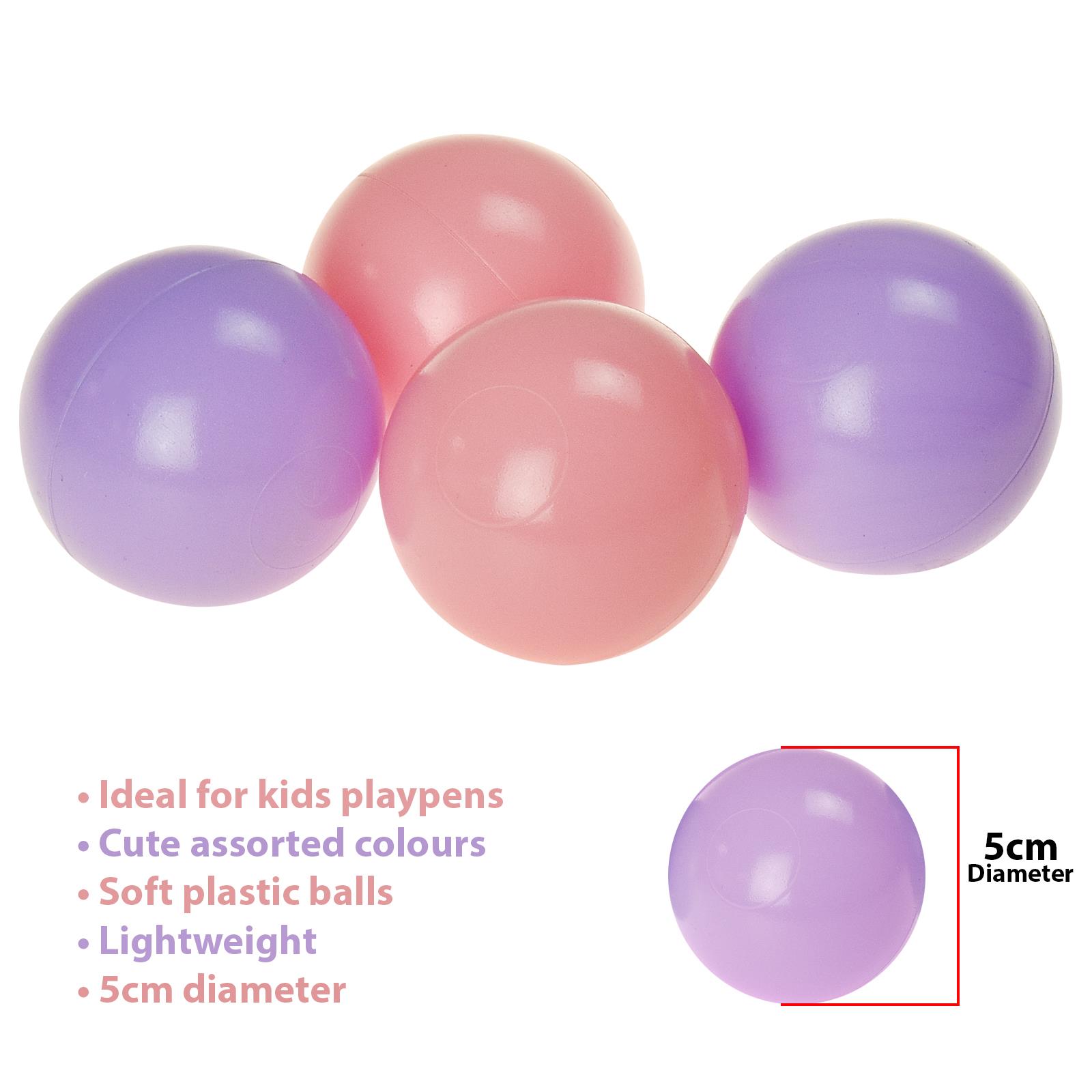 Pit Balls Kids Children Swim Ball Pits Toys Soft Play Pool Pen Multi