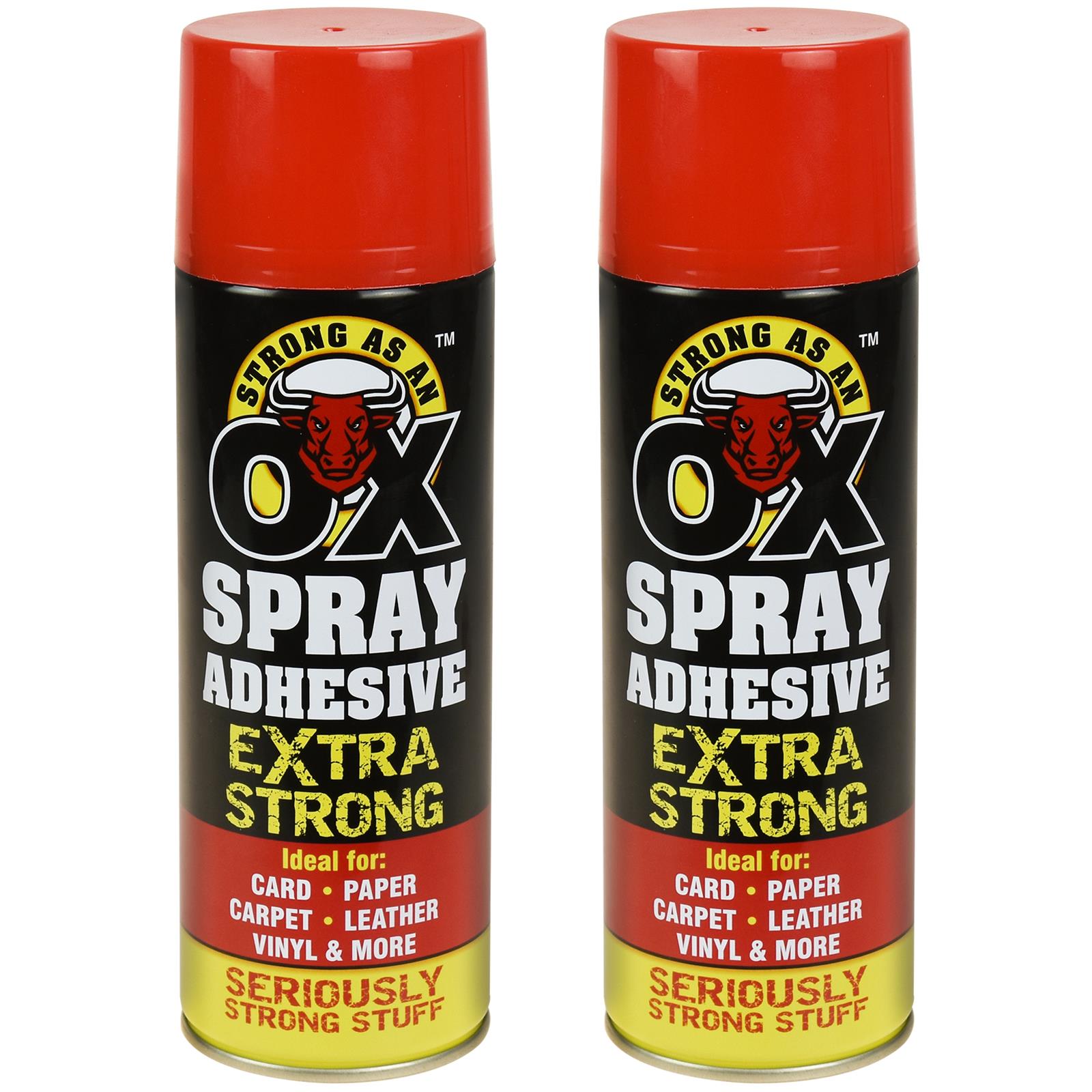 500ml HEAVY DUTY Spray Adhesive Glue for Foam Carpet Tile Craft Fabric