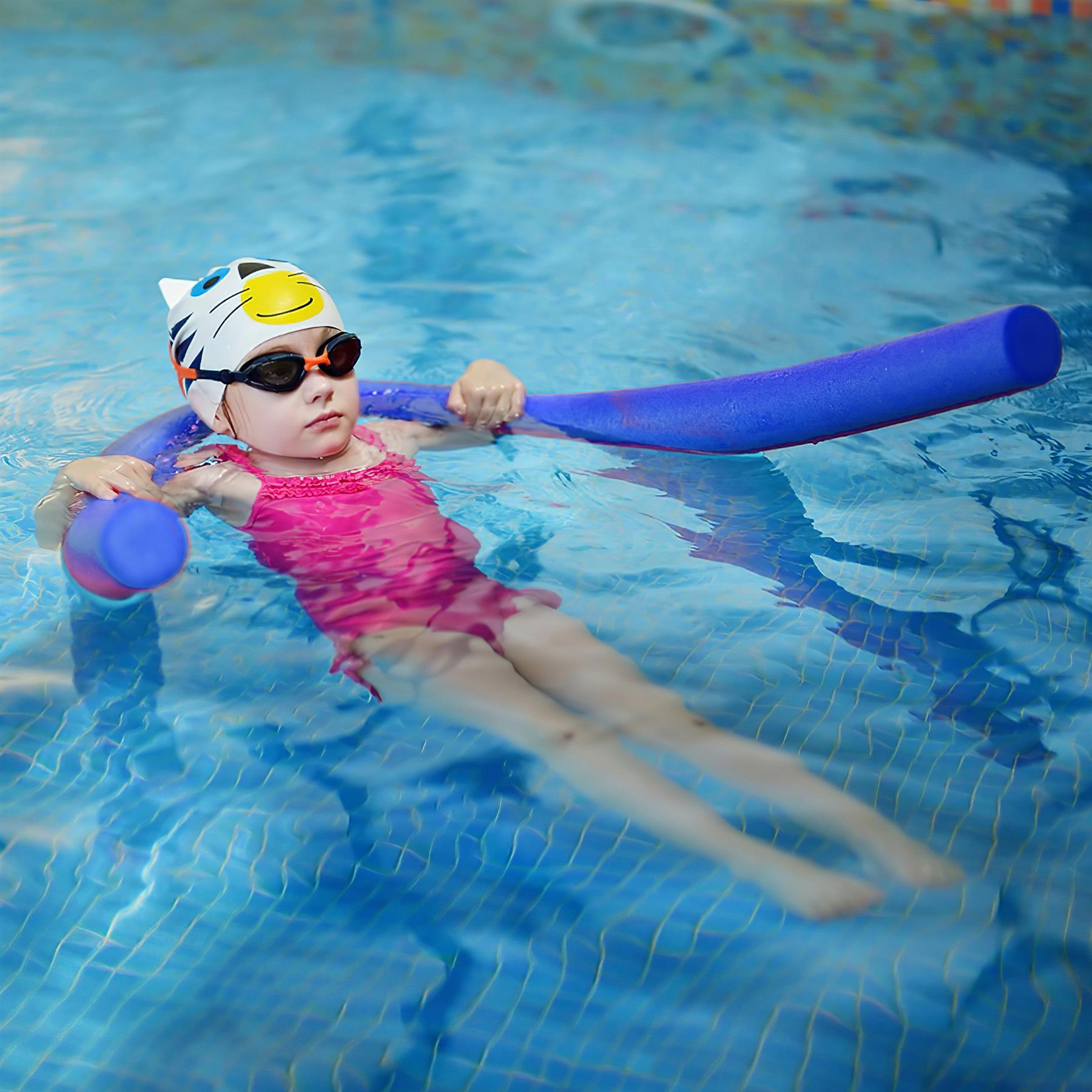 Flexible Swimming Pool Noodle Float Aid Woggle Swim Kids Water Beach Fun Gift - Picture 15 of 112