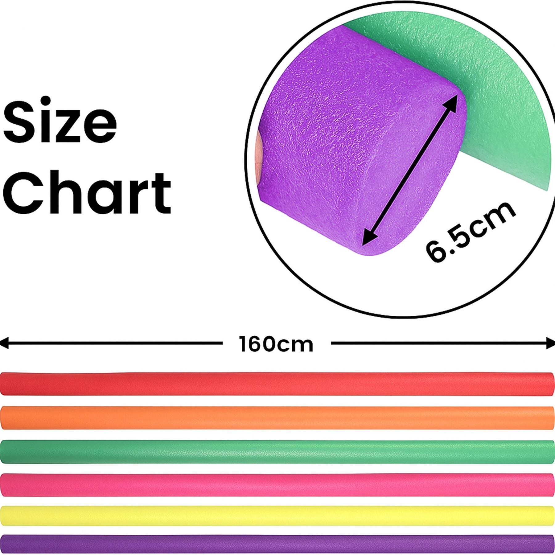 Flexible Swimming Pool Noodle Float Aid Woggle Swim Kids Water Beach Fun Gift - Picture 68 of 112