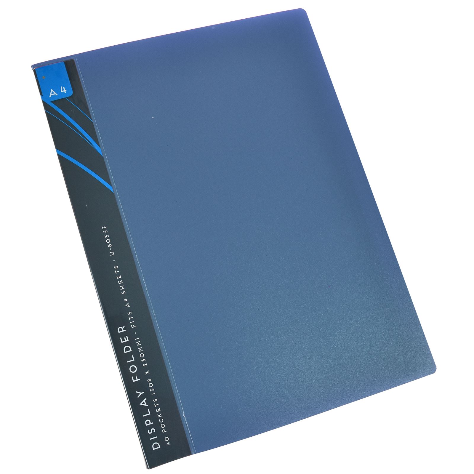 A4 Display Presentation Folder Book File Flexicover 40 Pockets