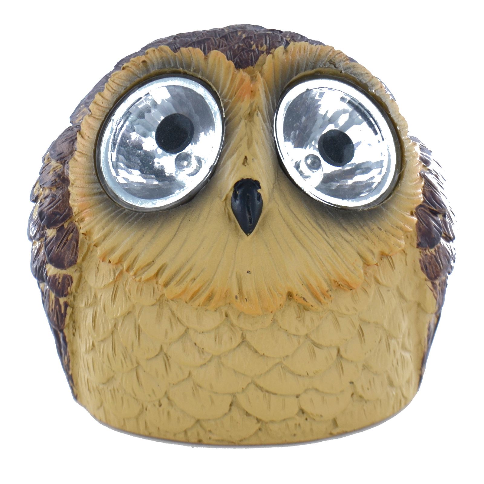 Novelty Solar Powered Owl LED Light Outdoor Garden Ornament Animal