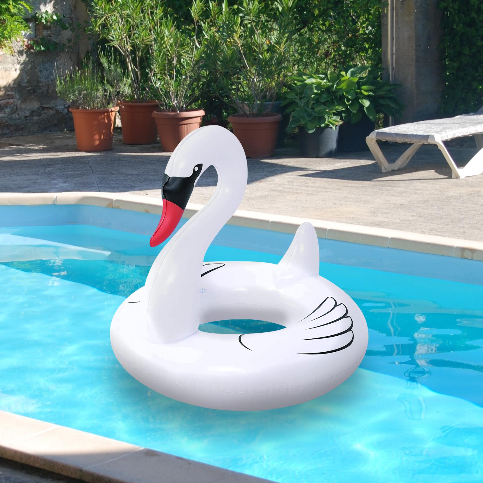 Inflatable Lilo Air Lounger Mat Bed Swimming Pool Beach Float Summer