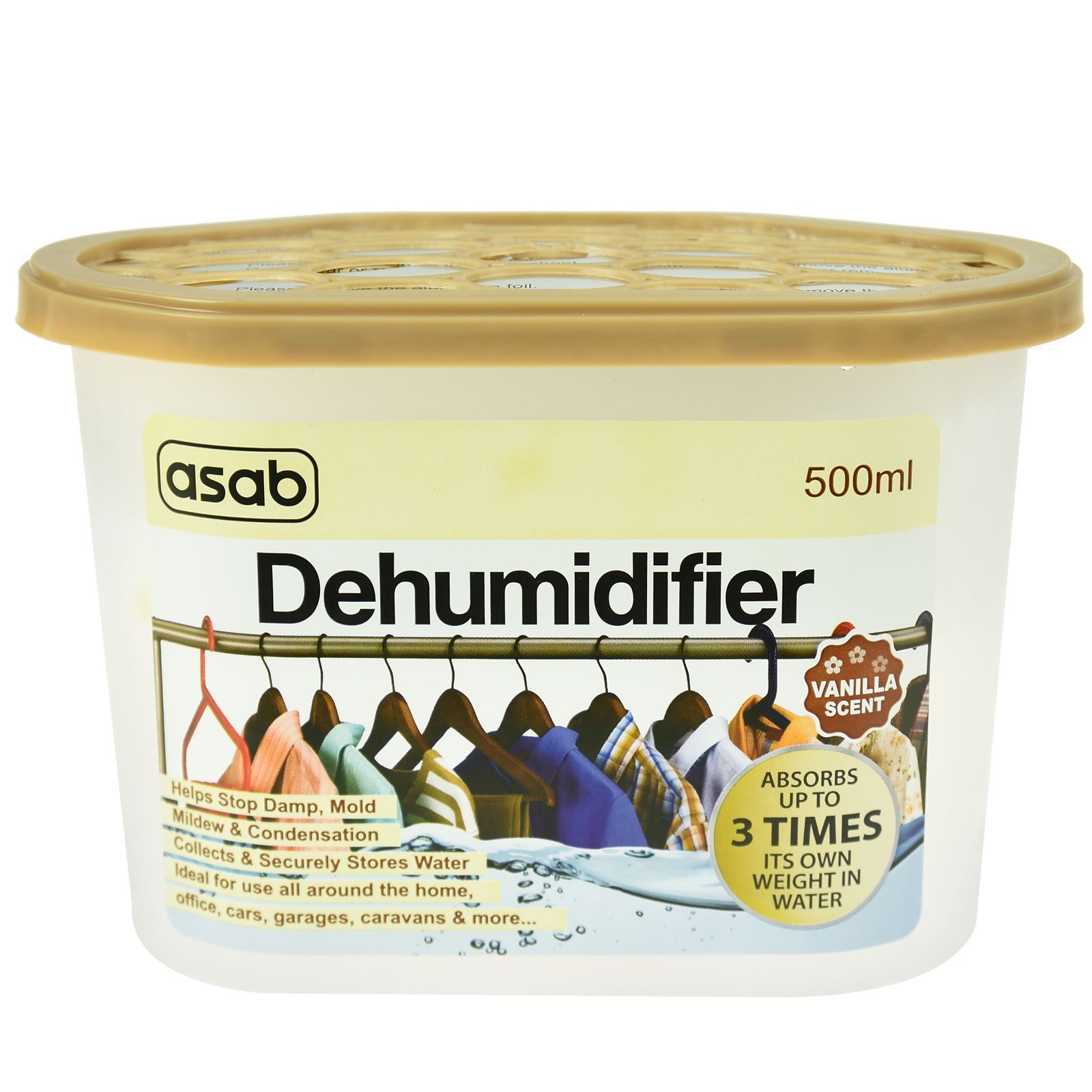 Dehumidifier Interior Damp Trap Moisture Catcher Mould Mildew Remover