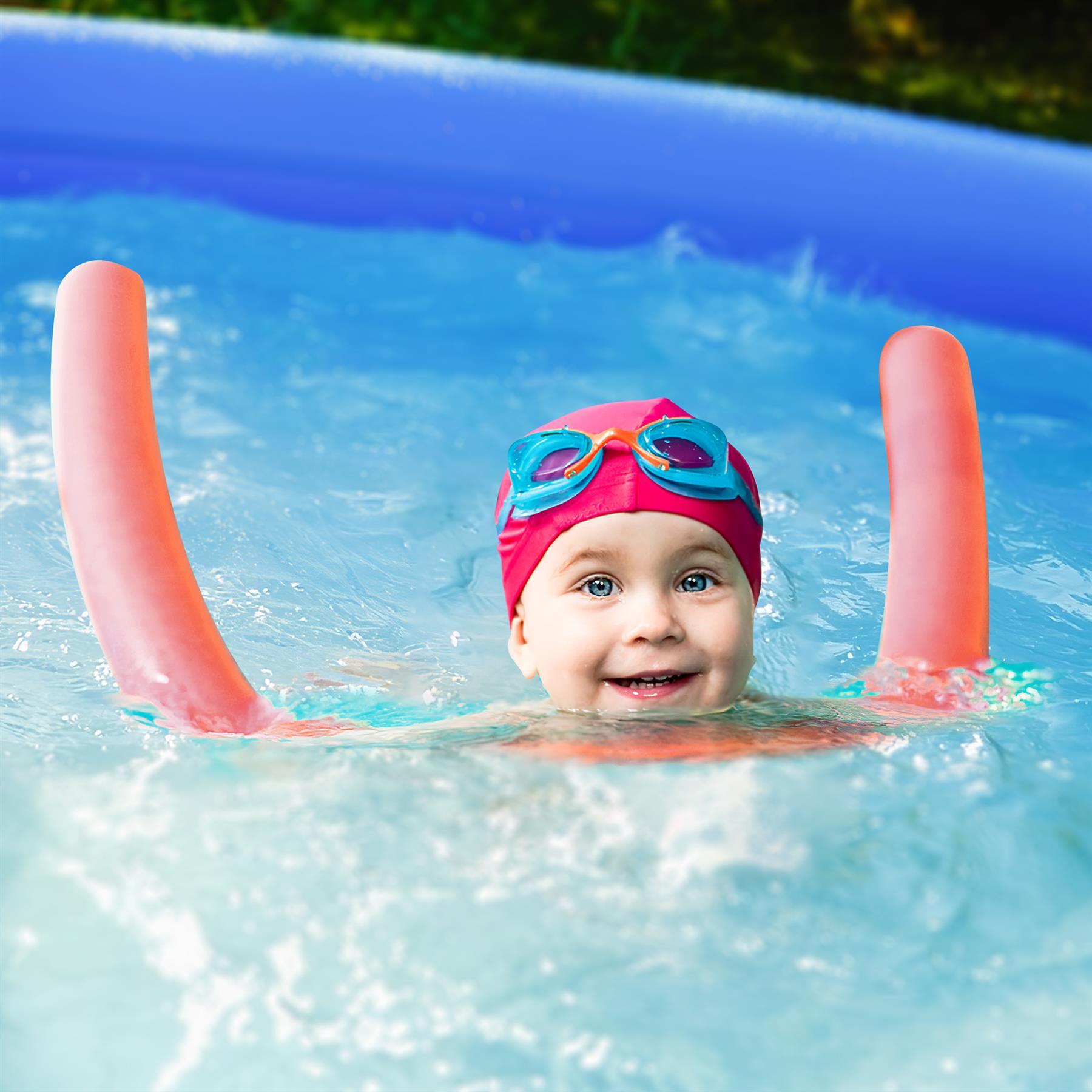 Flexible Swimming Pool Noodle Float Aid Woggle Swim Kids Water Beach Fun Gift - Picture 91 of 112