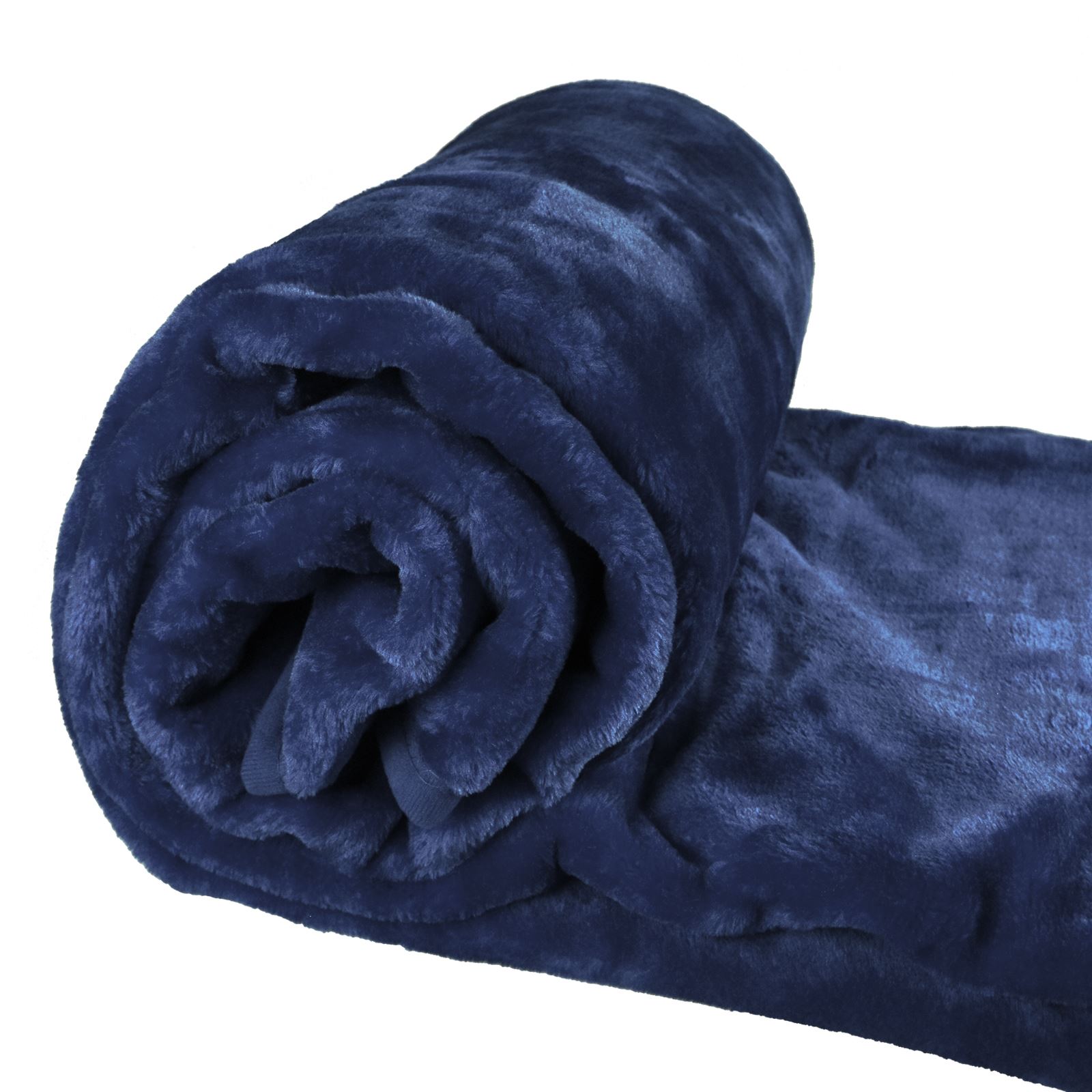 Large Throw Over Bed Sofa Warm Fleece Throw Blanket Soft Luxury 200 x 240cm - Picture 4 of 23