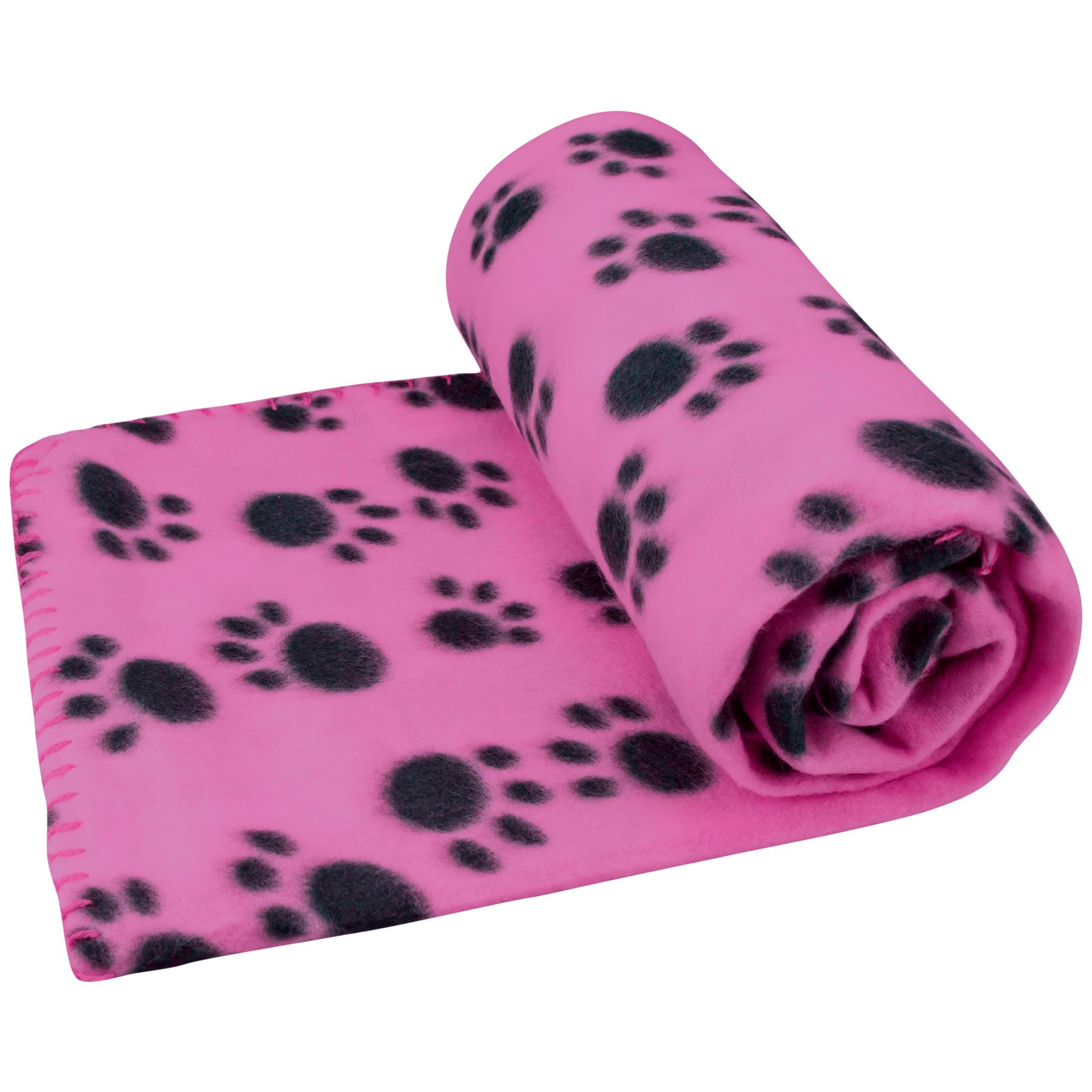 pink dog blanket