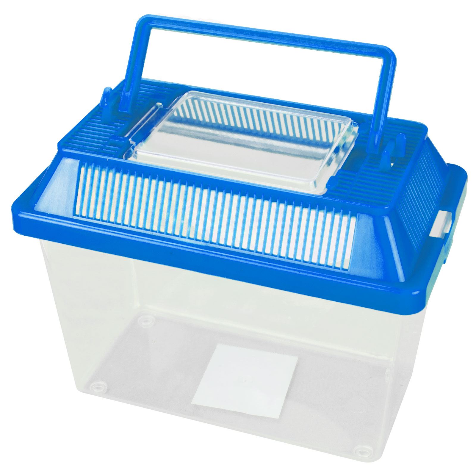 Playful Pets Small Animal Keeper Clear Plastic Tank With Ventilated Lid