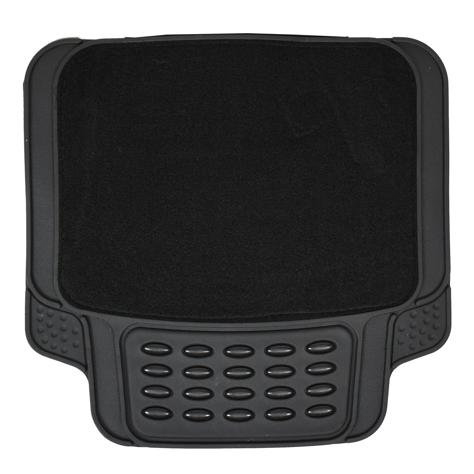 Heavy Duty Universal Car Floor Mat Set Non Slip Grip Rubber Carpet