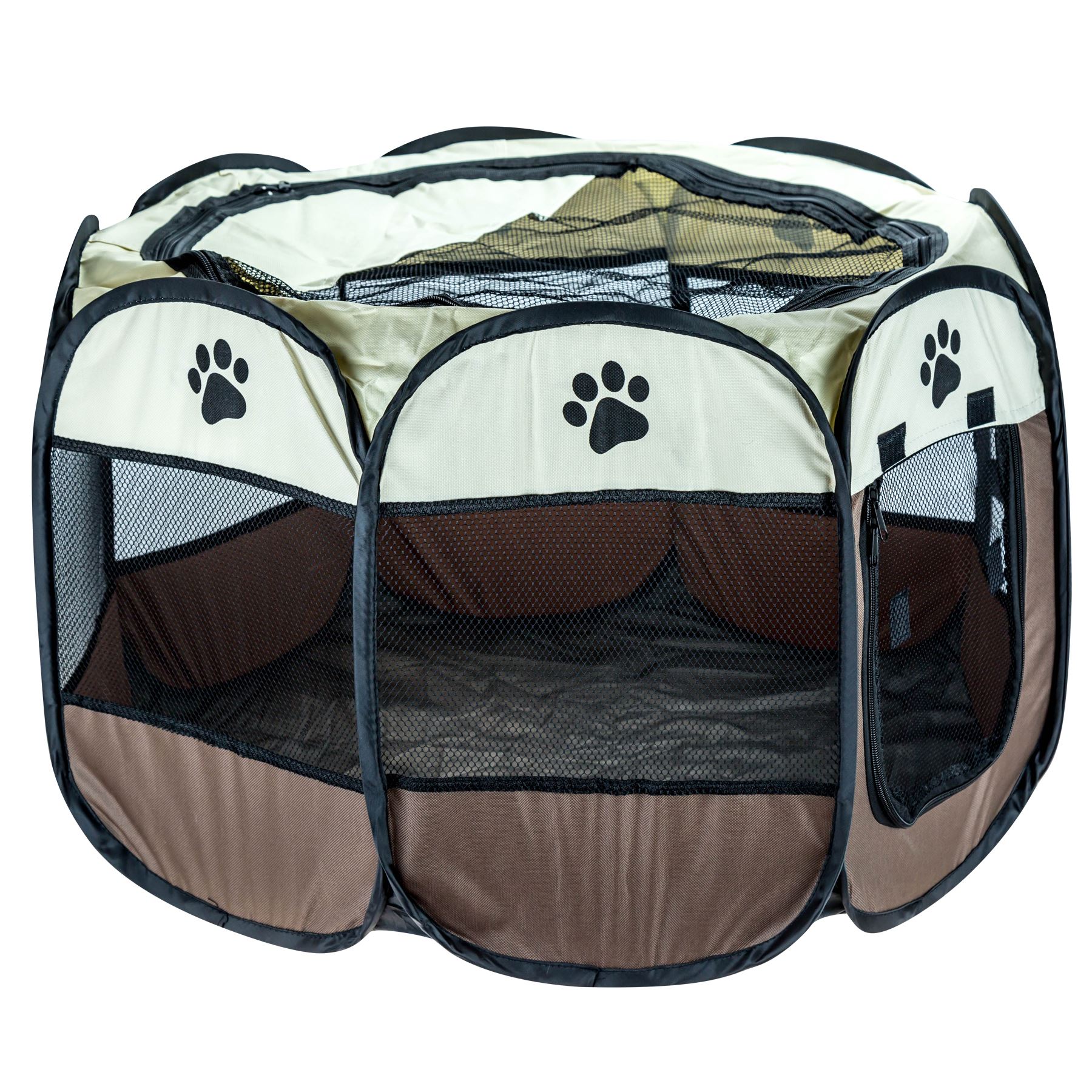 Pet Play Pen Animal Playpen Puppy Dog Rabbit Run Folding Fabric Fence